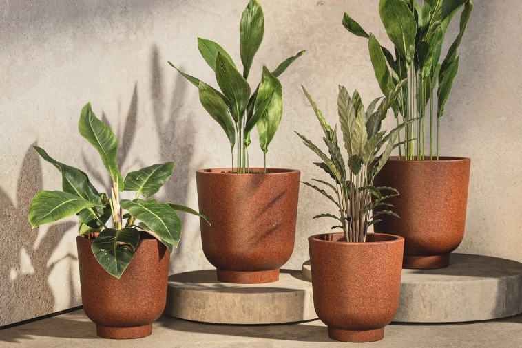 Donice dekoracyjne Monumo Stevio efekt rdzy Monumo